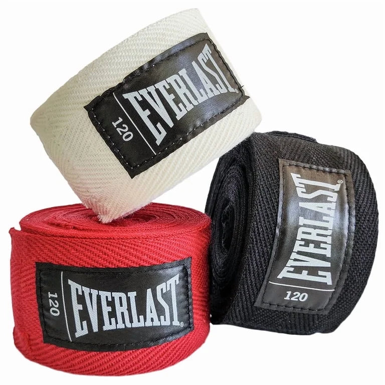 Set de 3 Pares de Vendas de Boxeo Everlast Core - Multicolor (3 Metros)