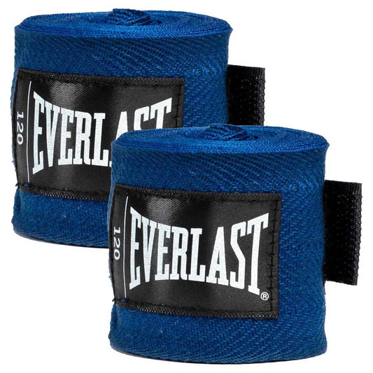 Vendas de Boxeo Everlast Core 120" - Par de 3 Metros Negro, Azul, Rojo