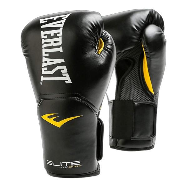 Guantes de Box Elite Everlast Negros