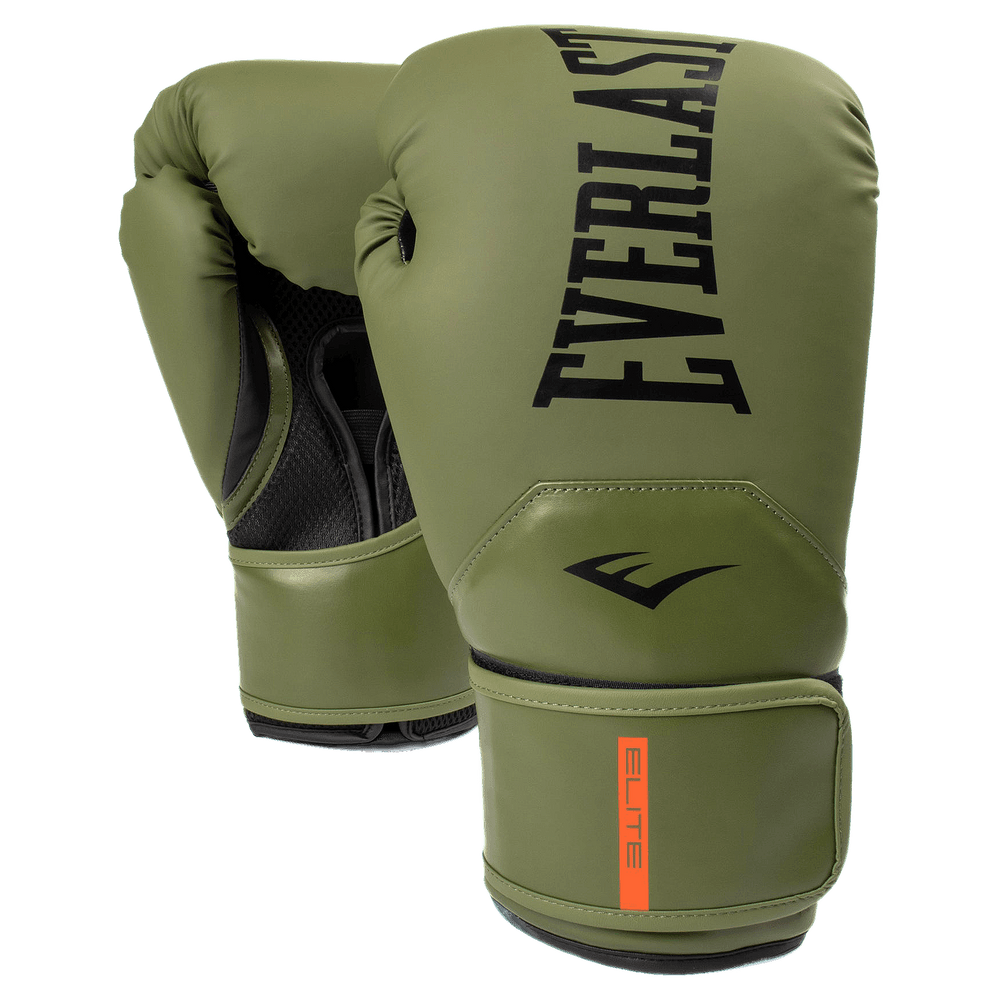Guantes Everlast Pro Style Elite 2 - Color Verde Militar Edición Especial