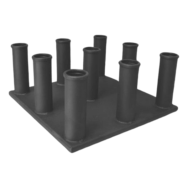 Rack de piso vertical para 9 Barras