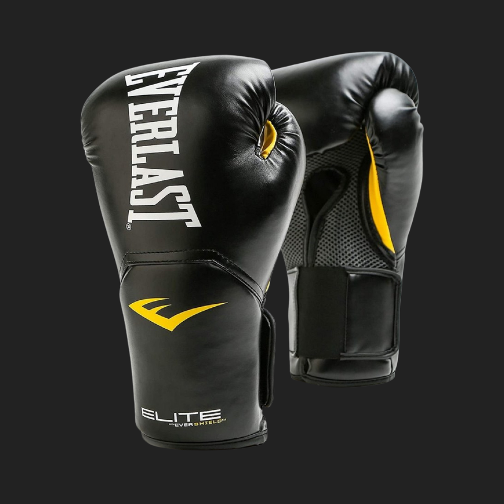 Guantes de Box Elite Everlast Negros